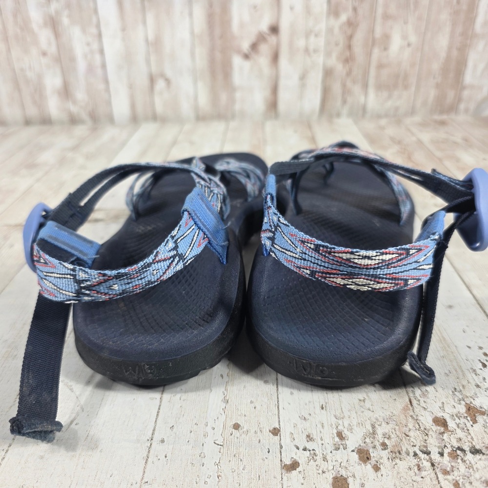 Chaco Women's Multicolor Strappy Sandals - Blue/Black - Picture 5 of 6
